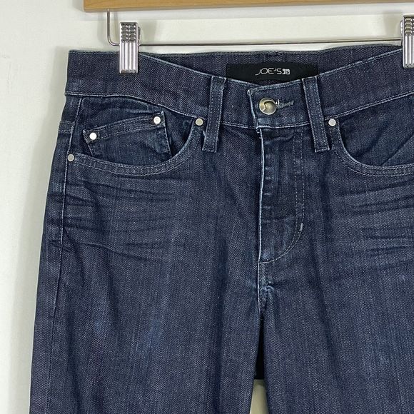 Joe's Jeans The Brixton Straight & Narrow Dark Wash Midrise Jeans Womens Sz 28 - Picture 2 of 7